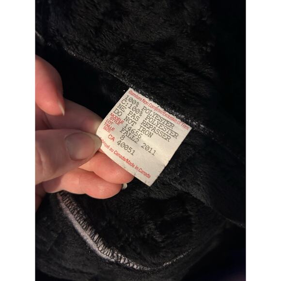 Frank Lyman Edgy Mob Wife Academia Y2K Black Quilted Front Zipper Pockets Jacket - Picture 12 of 14